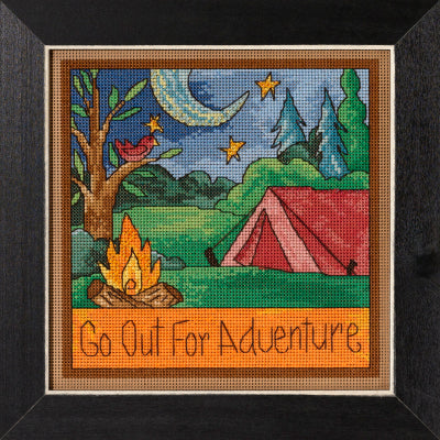 Mill Hill ST152214 Out For Adventure Cross Stitch Kit