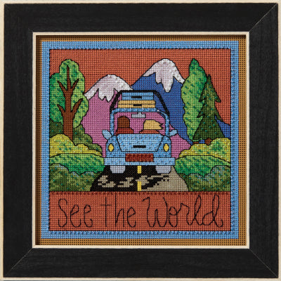 Mill Hill ST152412 See the World Cross Stitch Kit