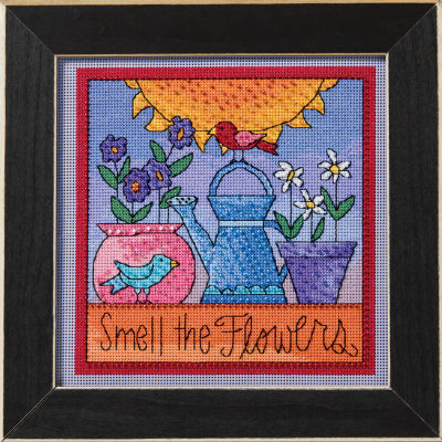Mill Hill ST152413 Smell the Flowers Cross Stitch Kit