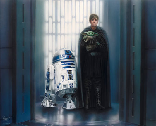 Star Wars In Good Hands Fabric Panel