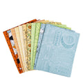 Scary Scraps 1-Yard Bundle Blue 11pc