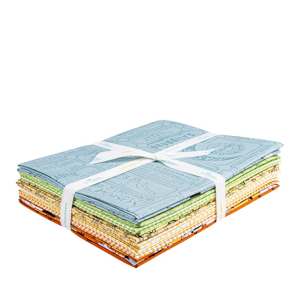Scary Scraps 1-Yard Bundle Blue 11pc