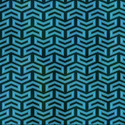 Sci-Fi Signal Teal Fabric