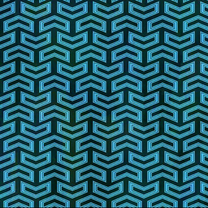 Sci-Fi Signal Teal Fabric - By the yard