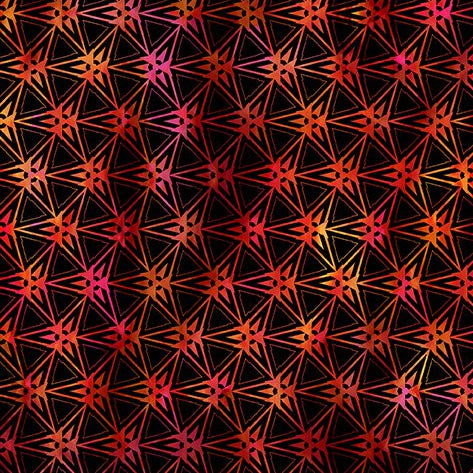 Sci-Fi Stellar Red Fabric - By the yard