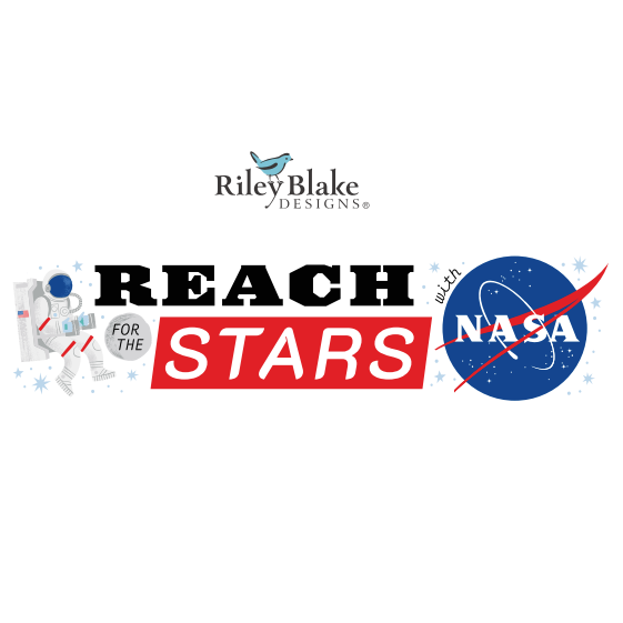 Reach for the Stars with NASA Fat Quarter Bundle 18pc