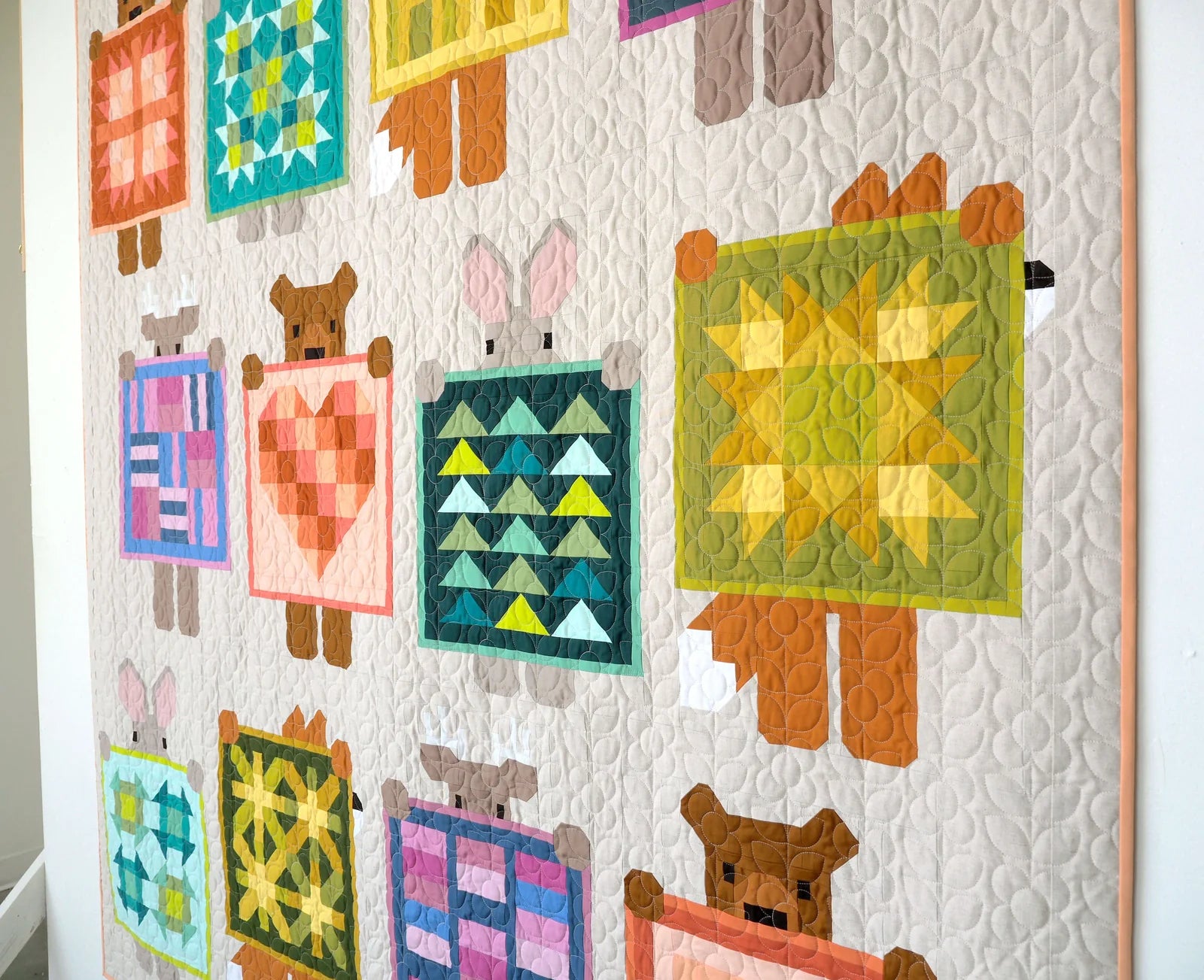 Elizabeth Hartman Show and Tell Quilt Pattern
