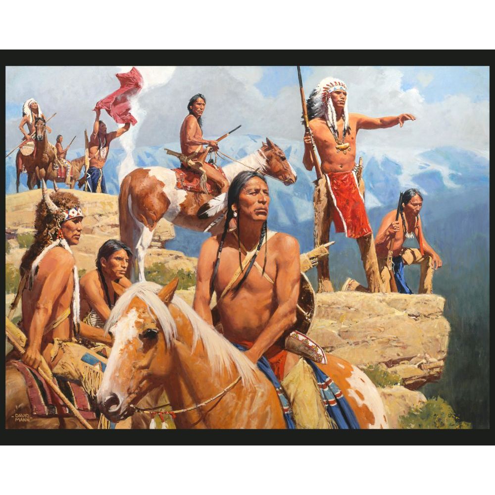 Smoke Talk Fabric Panel