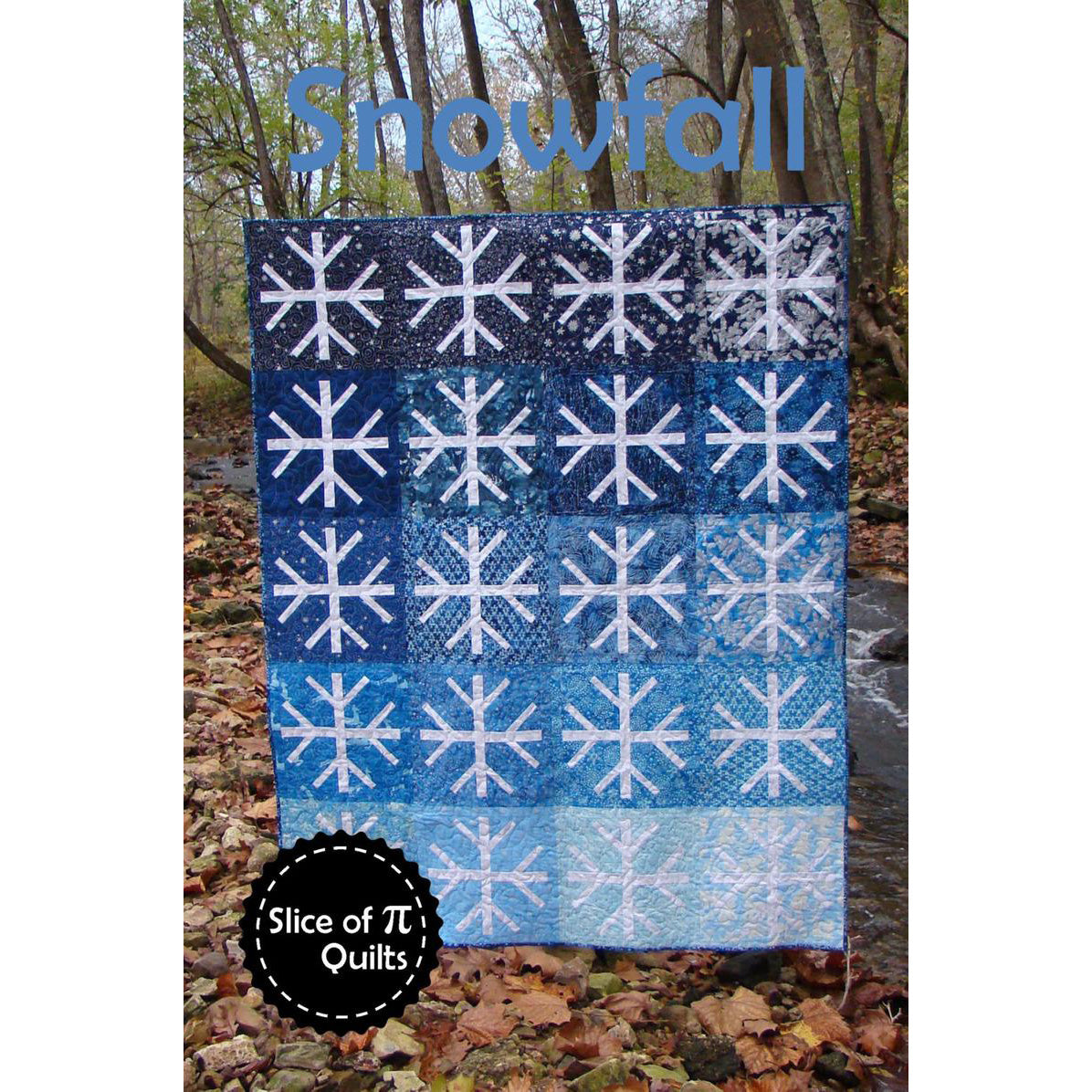 Slice of Pi Snowfall Quilt Pattern