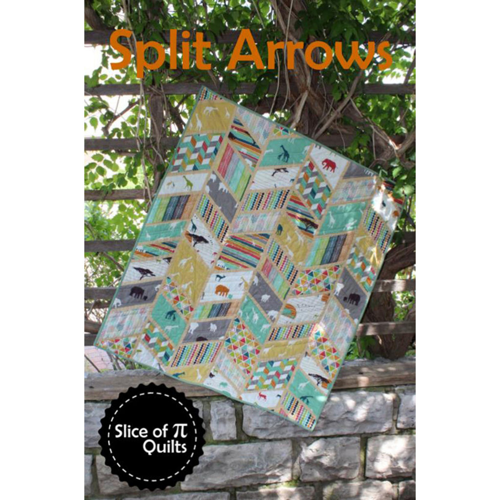 Slice of Pi Split Arrows Quilt Pattern
