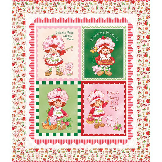 Strawberry Shortcake™ Panel Quilt Kit
