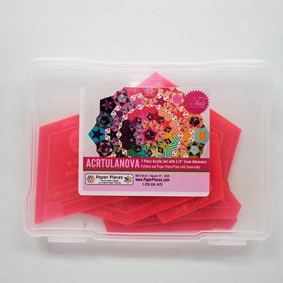 Tula Pink Tula Nova 7 Piece Acrylic Template Set