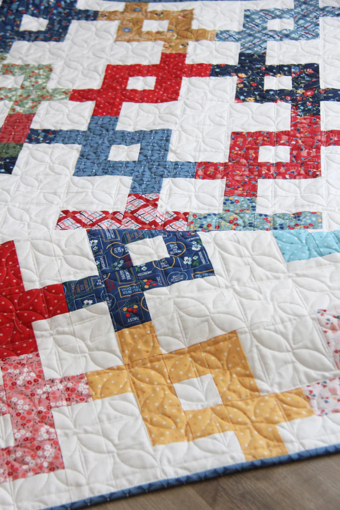 Cluck Cluck Sew Tangled Quilt Pattern