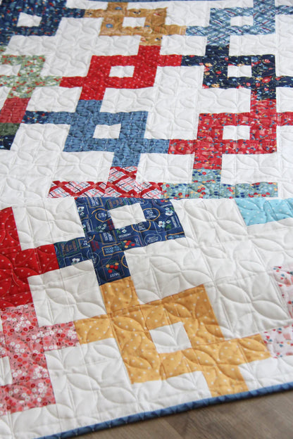 Cluck Cluck Sew Tangled Quilt Pattern