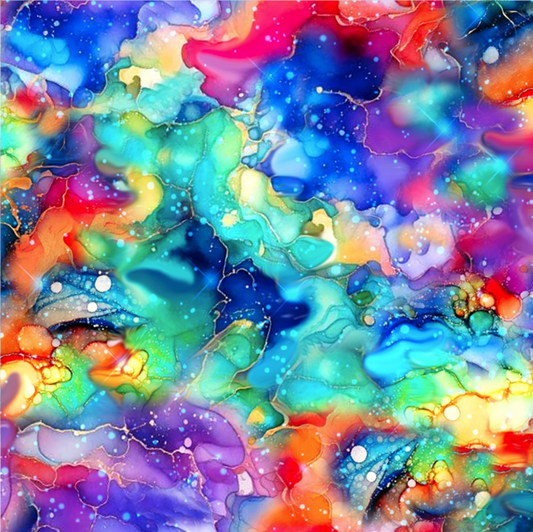 Hidden Treasures Texture Bright Multi Fabric - By the yard