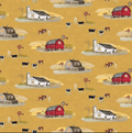 The Heartland Main Yellow Fabric
