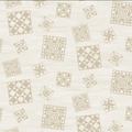 The Heartland Quilt Blocks Cream Fabric