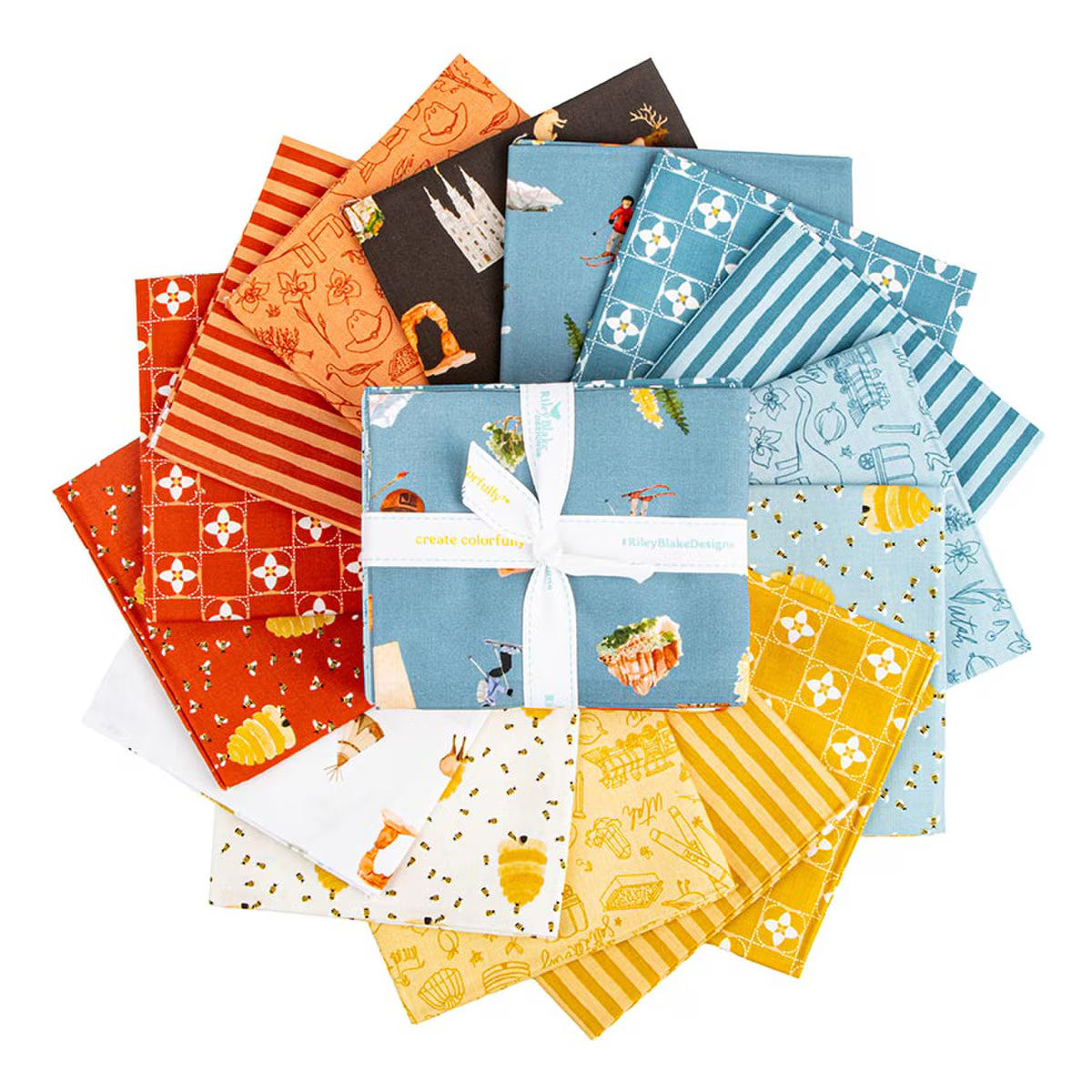 Utah Fat Quarter Bundle 15pc