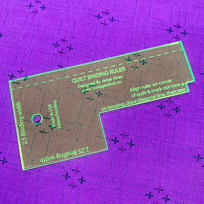Quilt Binding Ruler