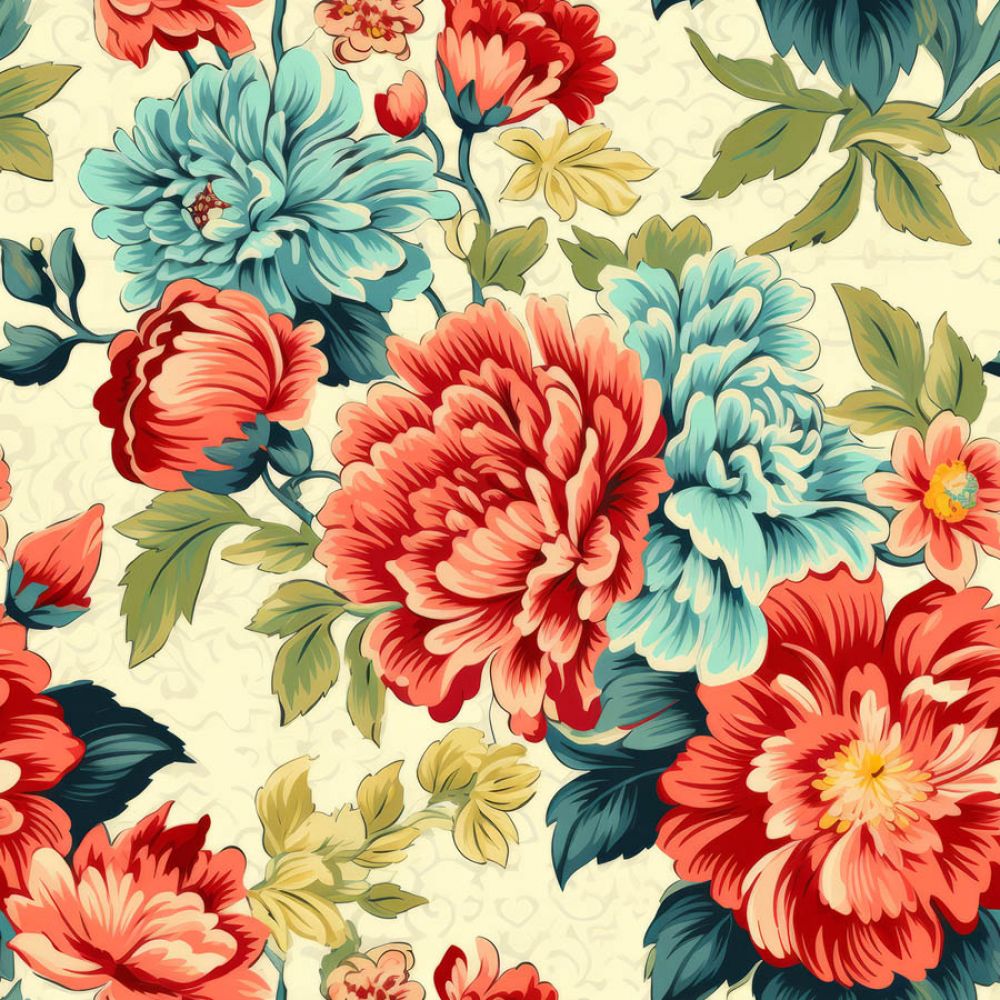 Vintage Florals Hannah Fabric