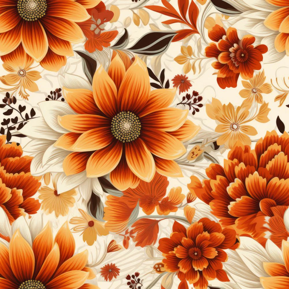 Vintage Florals Cathy Fabric