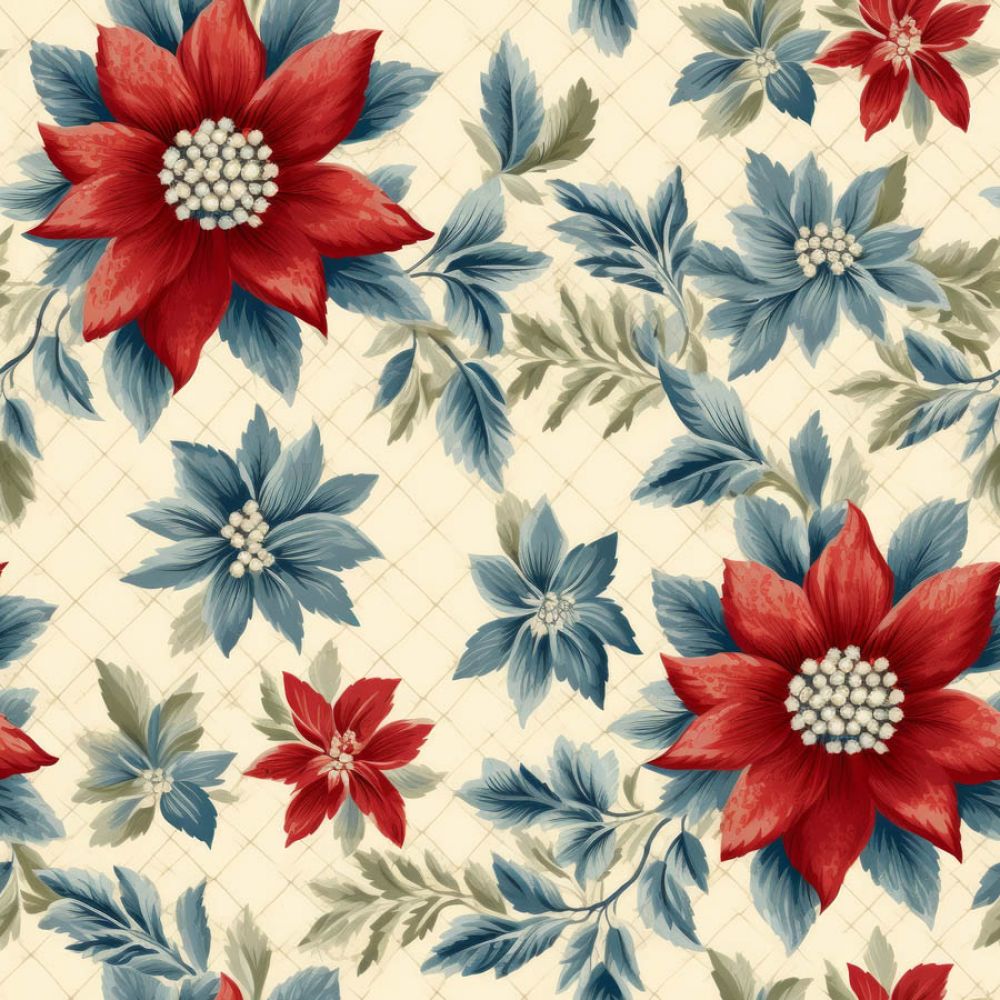 Vintage Florals Beatrice Fabric