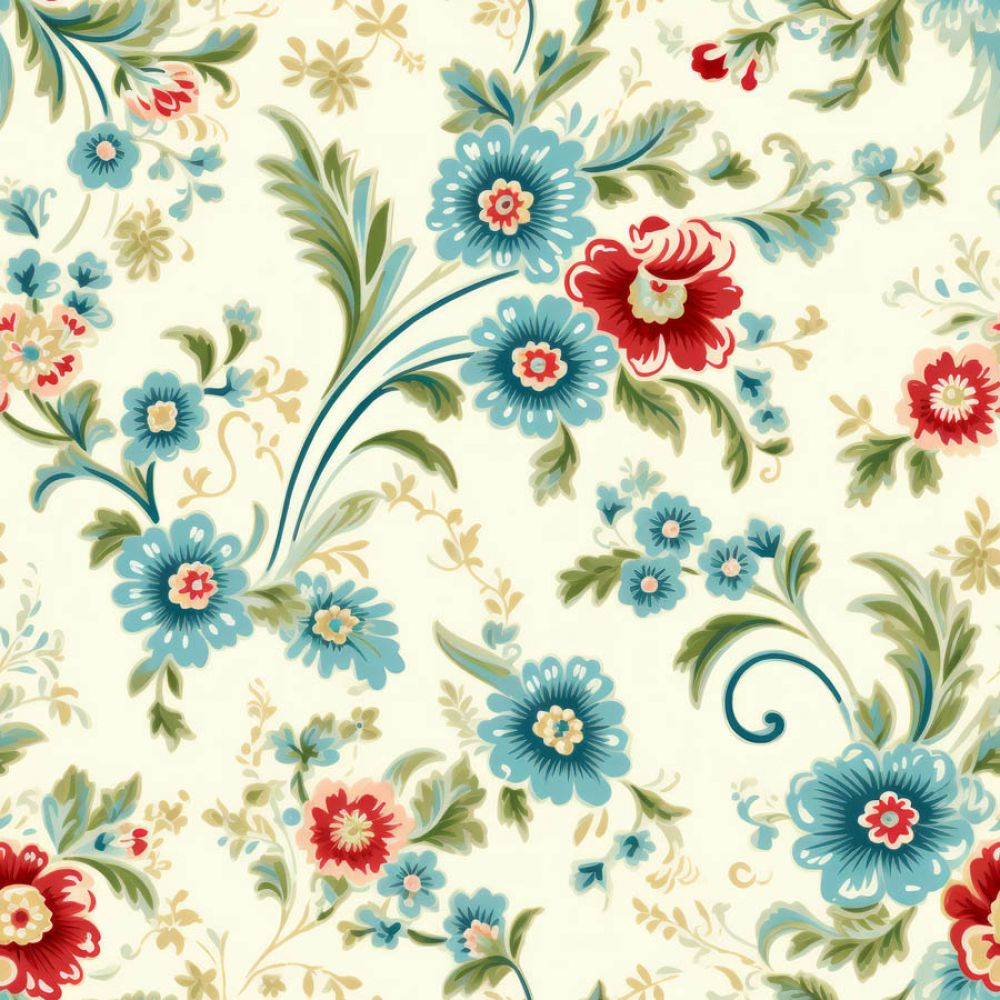 Vintage Florals Alice Fabric