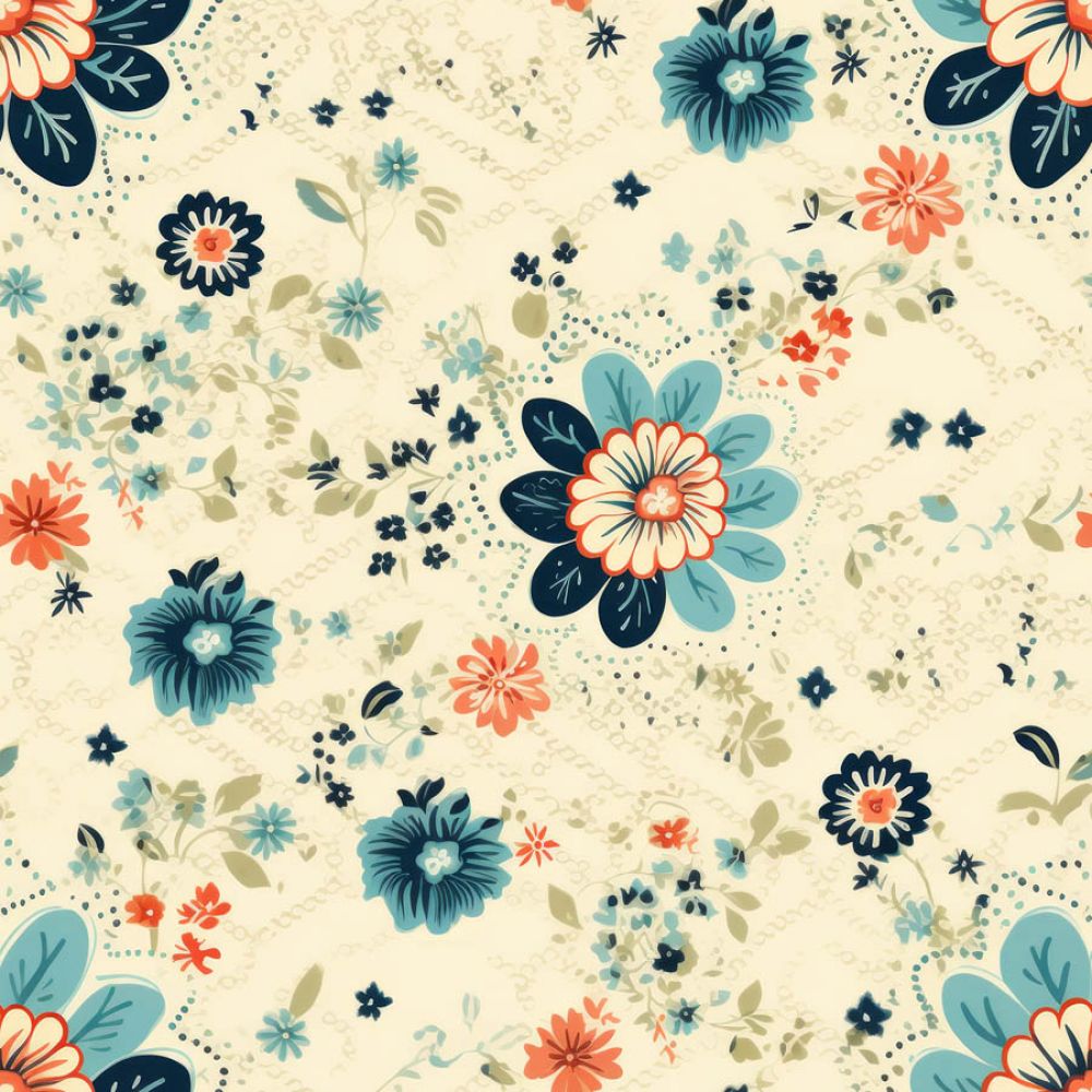 Vintage Florals Belle Fabric