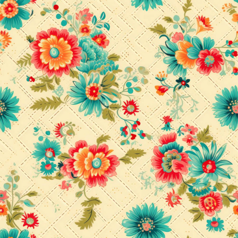 Vintage Florals Felicity Fabric