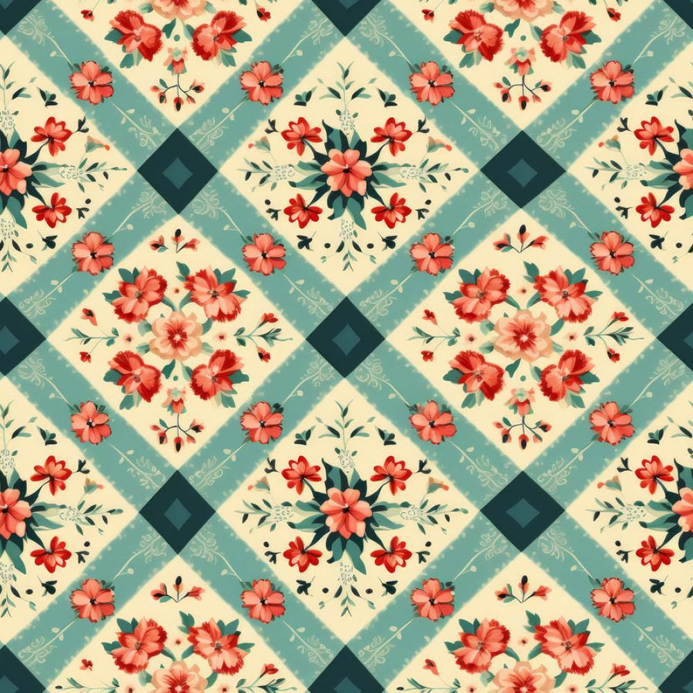 Vintage Florals Thea Fabric