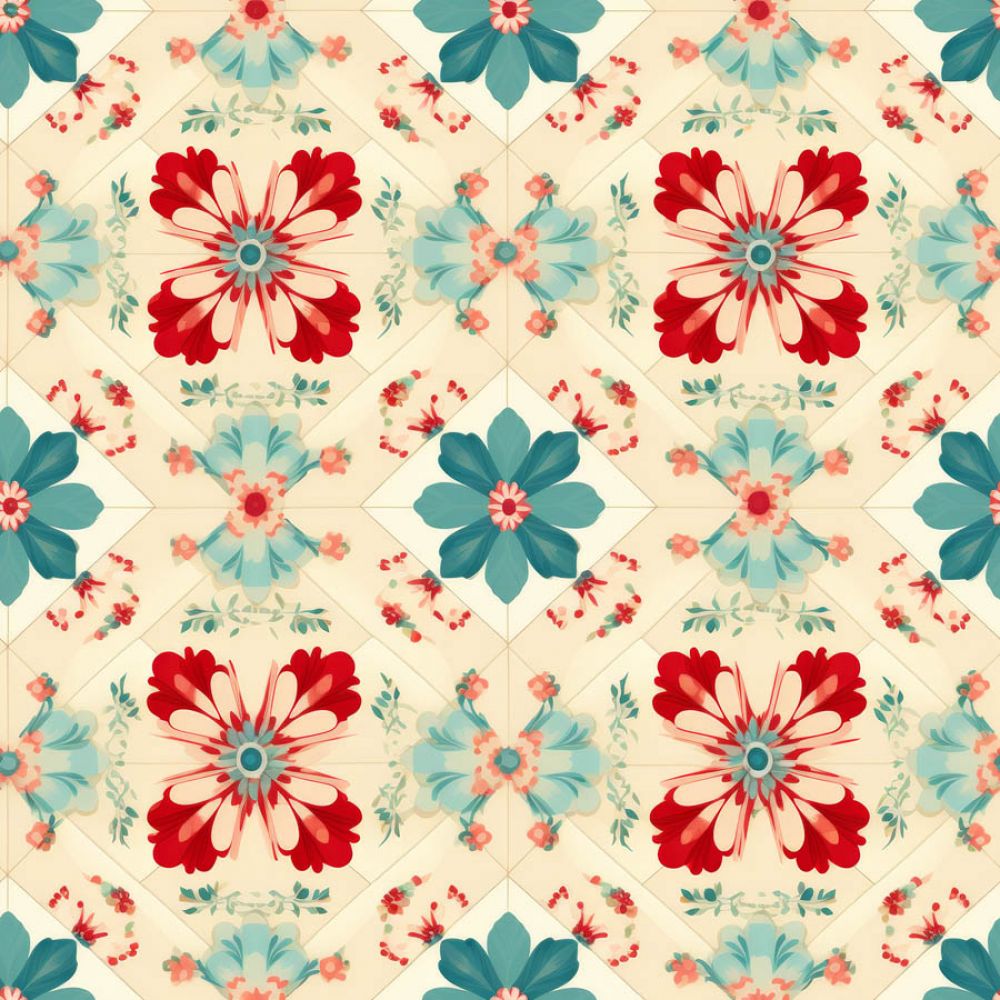 Vintage Florals Cleo Fabric
