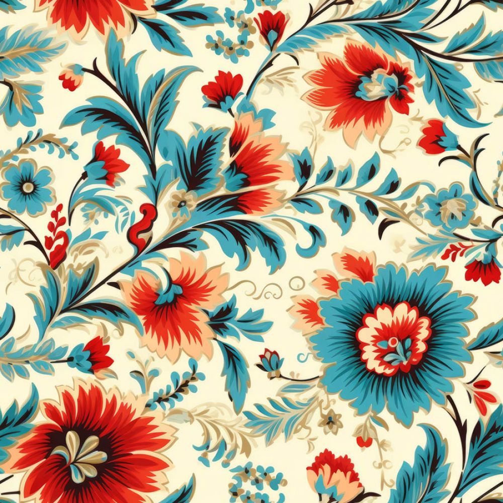 Vintage Florals Sarah Fabric