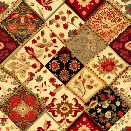 Vintage Florals Estelle Fabric - By the yard