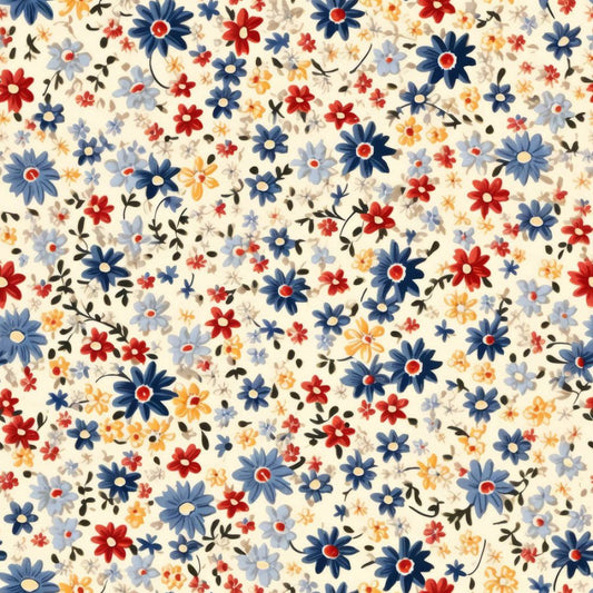 Vintage Florals Jane Fabric - By the yard