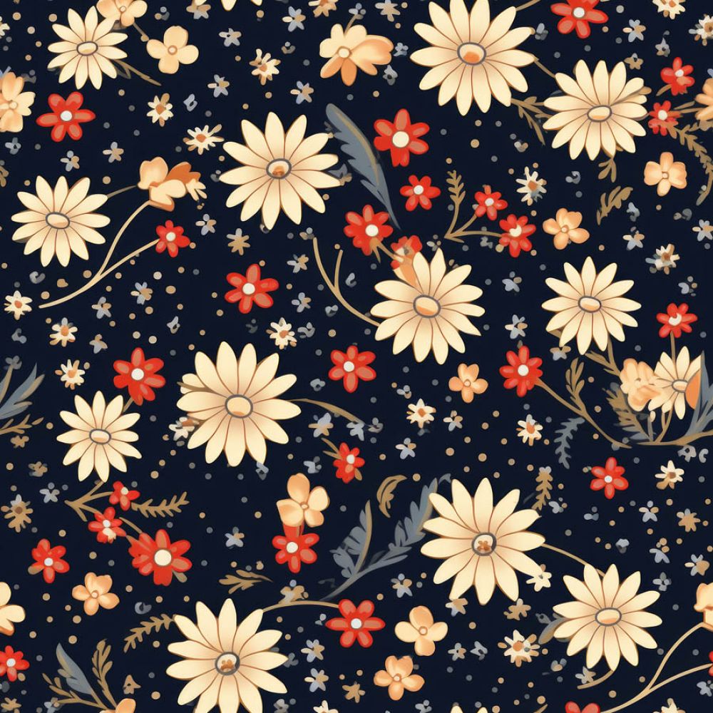 Vintage Florals Ophelia Fabric