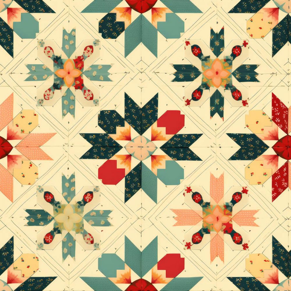 Vintage Florals Diane Fabric