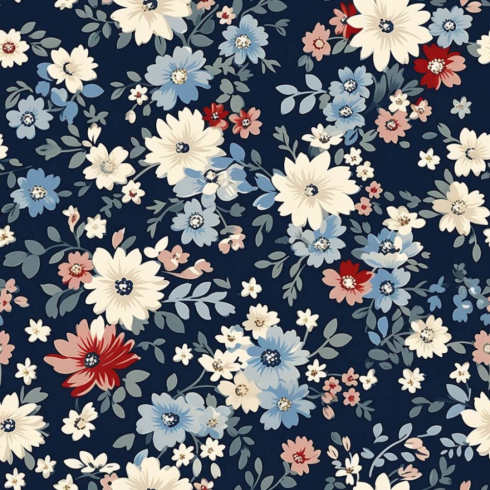 Vintage Florals Lydia Fabric