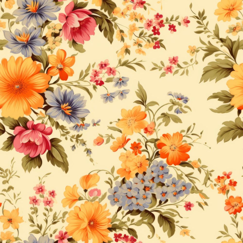 Vintage Florals Isabella Fabric