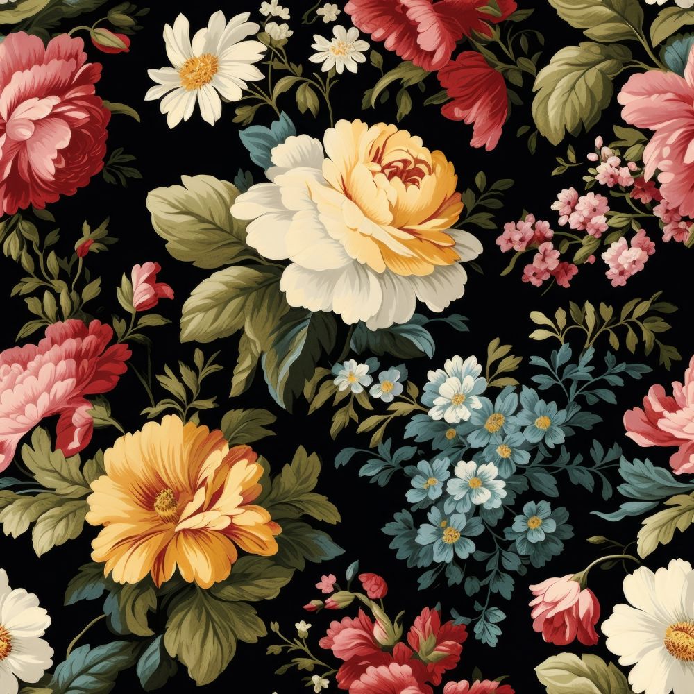 Vintage Florals Audrey Fabric