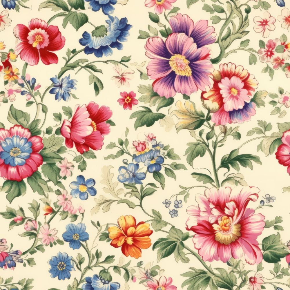 Vintage Florals Abbe Fabric