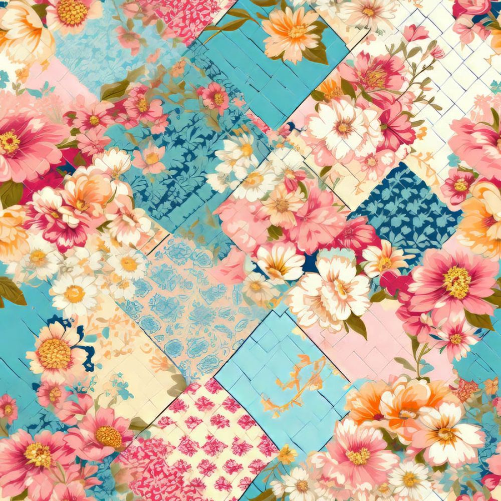 Vintage Florals Cora Fabric