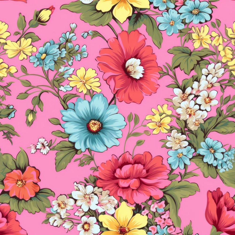 Vintage Florals Hope Fabric