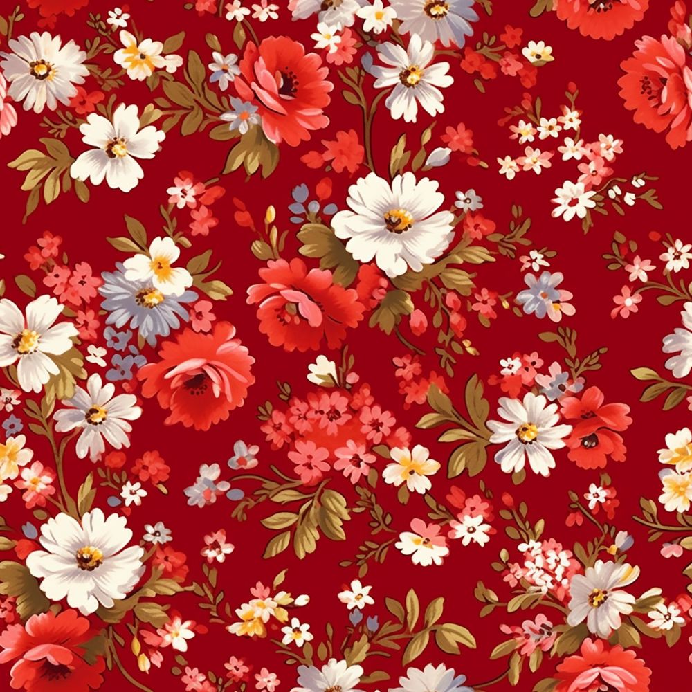 Vintage Florals Serephina Fabric