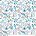 Wide Back Coastal Dreams Floral Multi Fabric by Tasha Noel for Riley Blake Designs