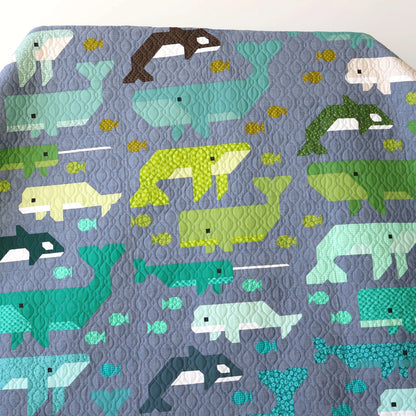 Elizabeth Hartman Whale Watching Quilt Pattern