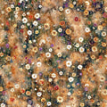 Wildflower Meadow Golden Wheat Fabric