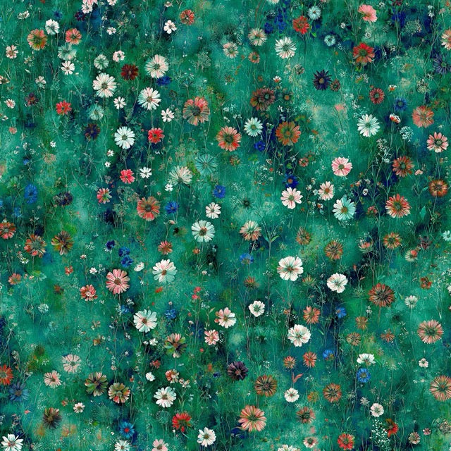 Wildflower Meadow Spring Meadow Fabric