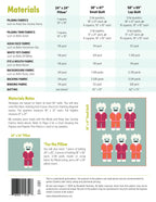 Elizabeth Hartman Yetis in Pajamas Quilt Pattern