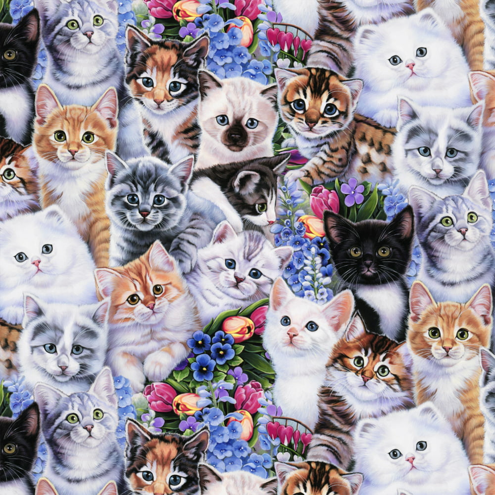 Fat Quarter Cats
