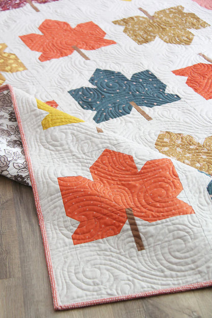 Cluck Cluck Sew Fall Leaves Quilt Pattern